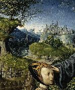 Oostsanen, Jacob Cornelisz van Christ Appearing to Mary Magdalen as a Gardener oil painting